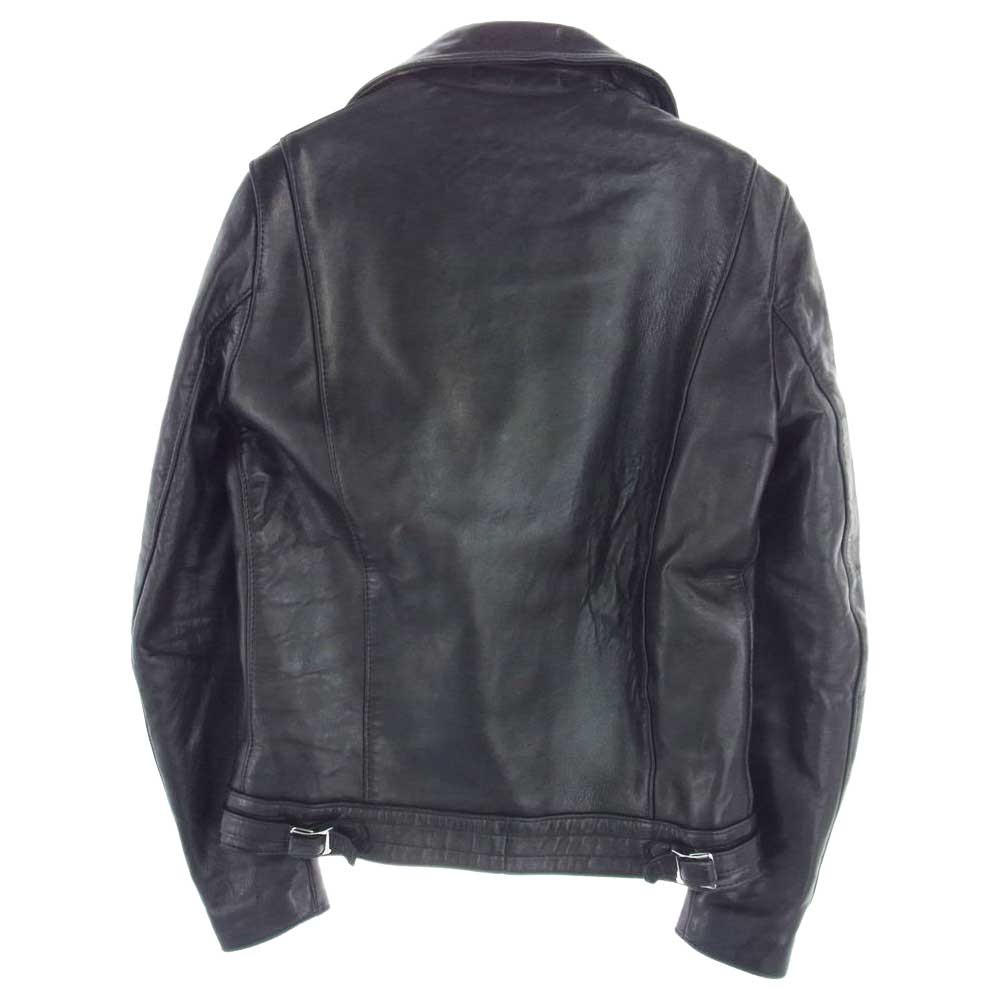 Lewis Leathers ルイスレザー 441T TIGHT FIT CYCLONE タイトフィット サイクロン レザー ライダース ジャケット ブラック系 36【中古】