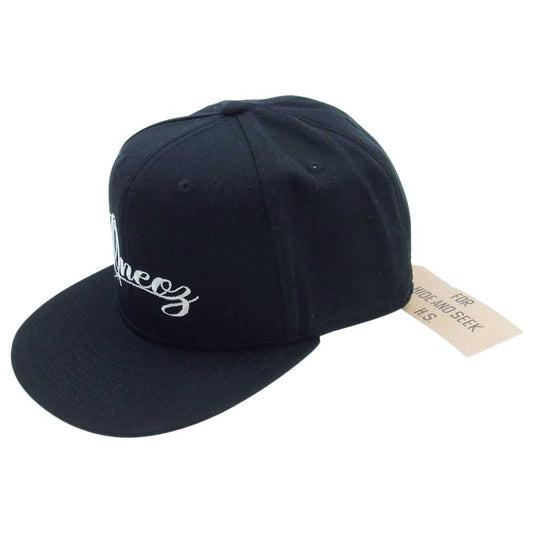 HideandSeek ハイドアンドシーク ONE OZ BASEBALL CAP スナップバック キャップ ブラック系【新古品】【未使用】【中古】