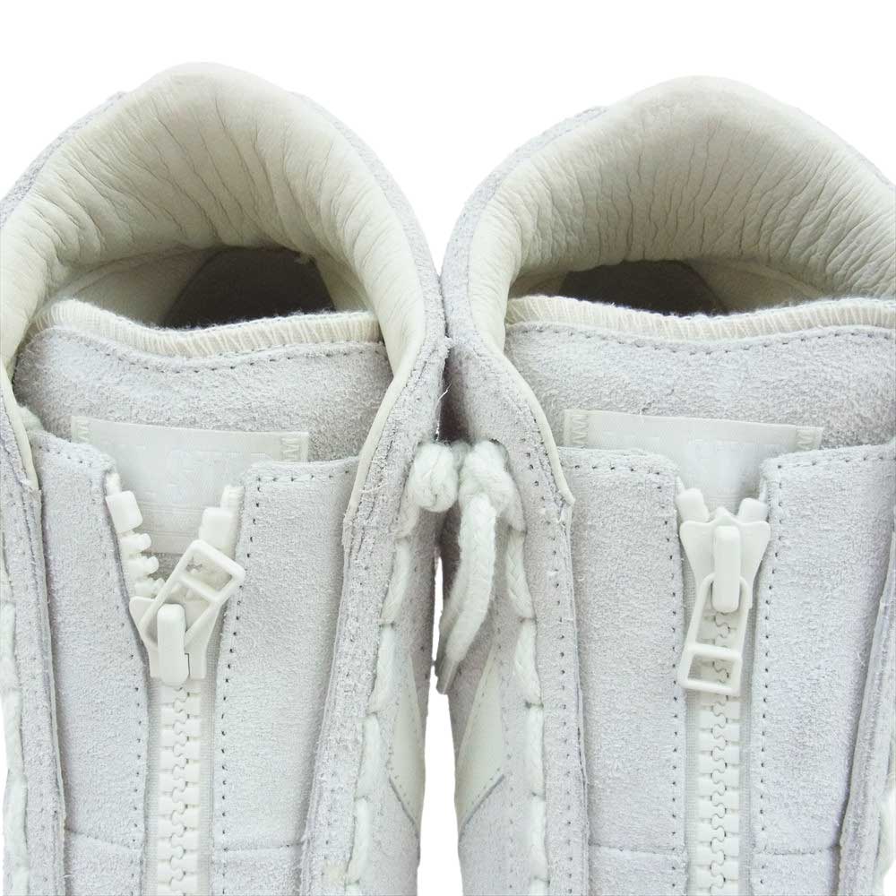 nonnative ノンネイティブ CONVERSE  PRO-LEATHER HI/NN コンバース プロレザー ハイ スニーカー オフホワイト系 グレー系 26cm【極上美品】【中古】