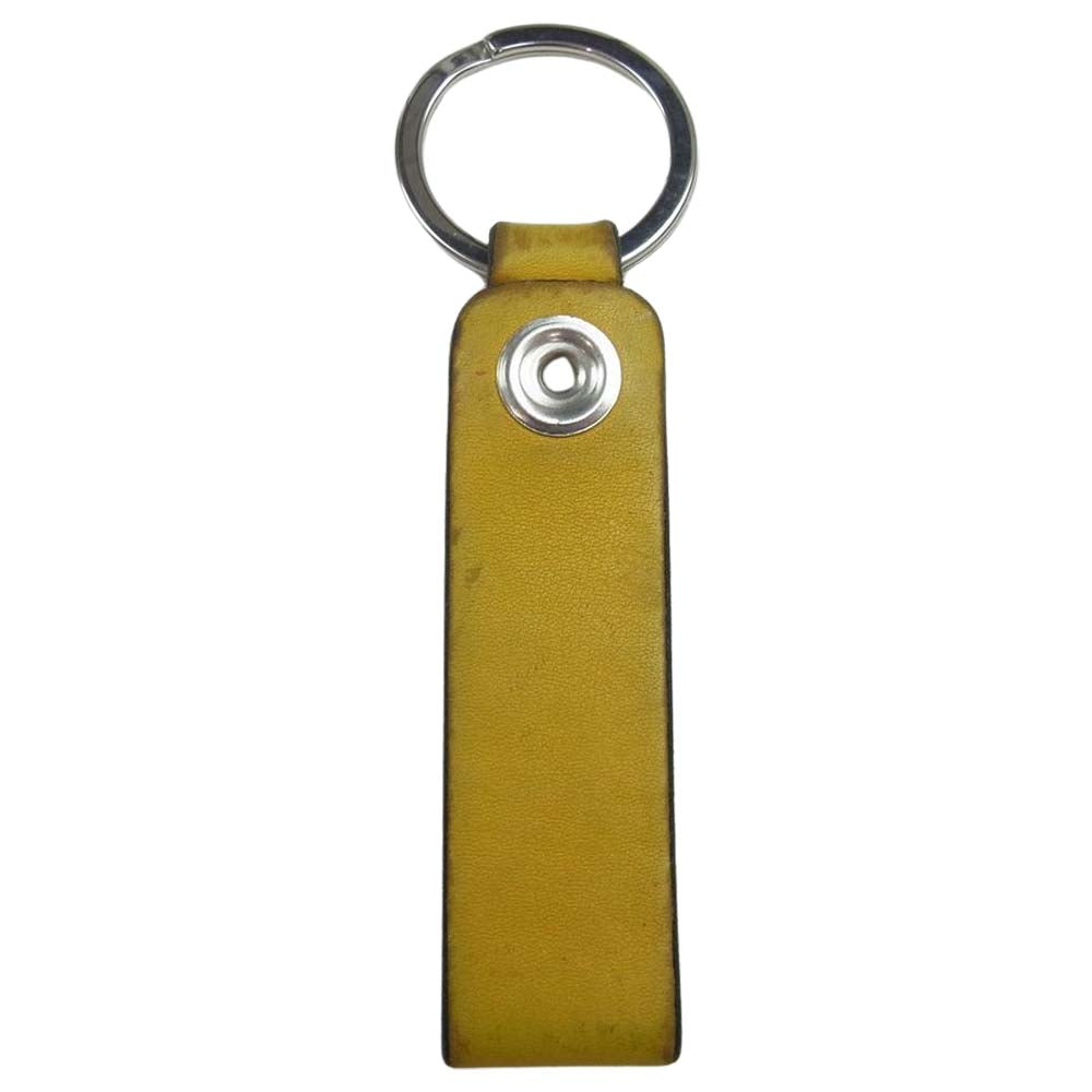 Lewis Leathers ルイスレザー KEY RING MK-1 レザー キーリング キーホルダー イエロー系【中古】
