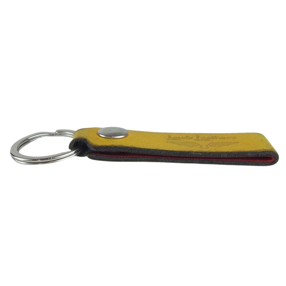 Lewis Leathers ルイスレザー KEY RING MK-1 レザー キーリング キーホルダー イエロー系【中古】