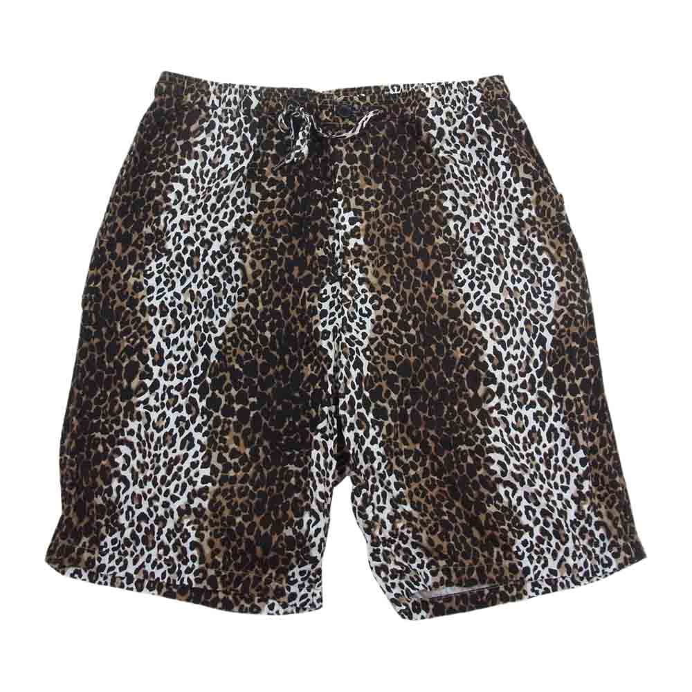 MINEDENIM マインデニム 2206-7001-67-032 CD Leopard Denim Surf Shorts レオパード サーフ ショーツ ブラック系 3【中古】