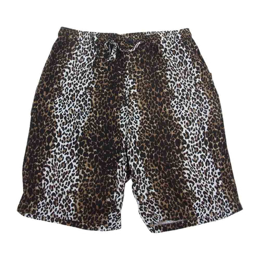 MINEDENIM マインデニム 2206-7001-67-032 CD Leopard Denim Surf Shorts レオパード サーフ ショーツ ブラック系 3【中古】
