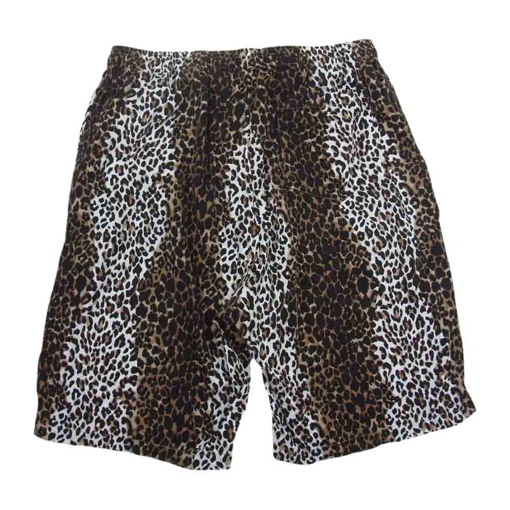 MINEDENIM マインデニム 2206-7001-67-032 CD Leopard Denim Surf Shorts レオパード サーフ ショーツ ブラック系 3【中古】