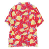Supreme シュプリーム 18SS Lily Rayon Shirt リリィ 百合 総柄 半袖 レーヨン 開襟 シャツ  L【中古】