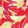 Supreme シュプリーム 18SS Lily Rayon Shirt リリィ 百合 総柄 半袖 レーヨン 開襟 シャツ  L【中古】