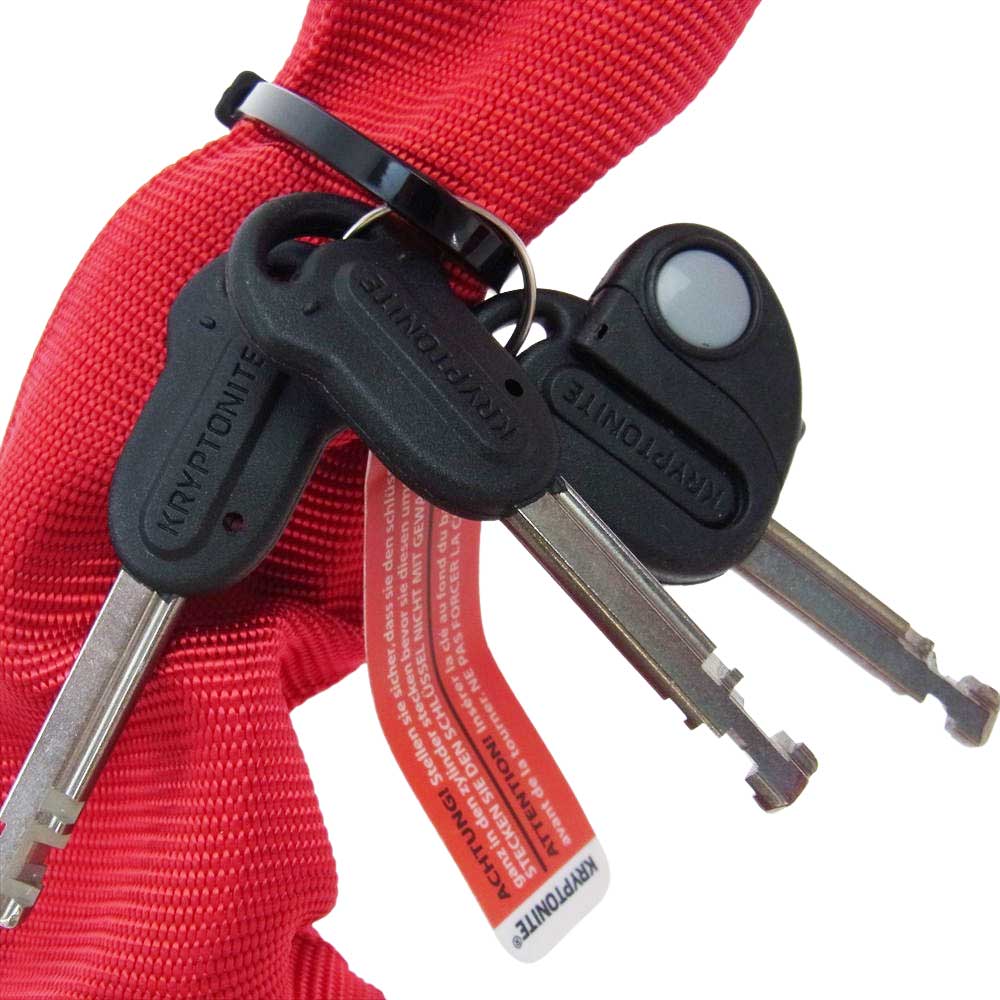 Supreme シュプリーム 21SS Kryptonite Integrated Chain Lock クリプトナイト インテグレイテド チェーン ロック レッド系【極上美品】【中古】