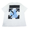 OFF-WHITE オフホワイト OMAA038T19185088 × FRAGMENT DESIGN フラグメントデザイン 国内正規品 Cereal T-Shirt シリアル ロゴ プリント Tシャツ ホワイト系 M【中古】
