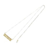 Supreme シュプリーム 20SS Name Plate 14K Gold Pendant ネーム プレート ボックスロゴ ゴールド ペンダント ネックレス ゴールド系【中古】