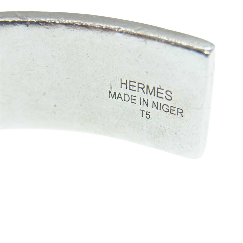 HERMES エルメス Touareg Takolte bracelet トゥアレグ シルバー バングル【中古】