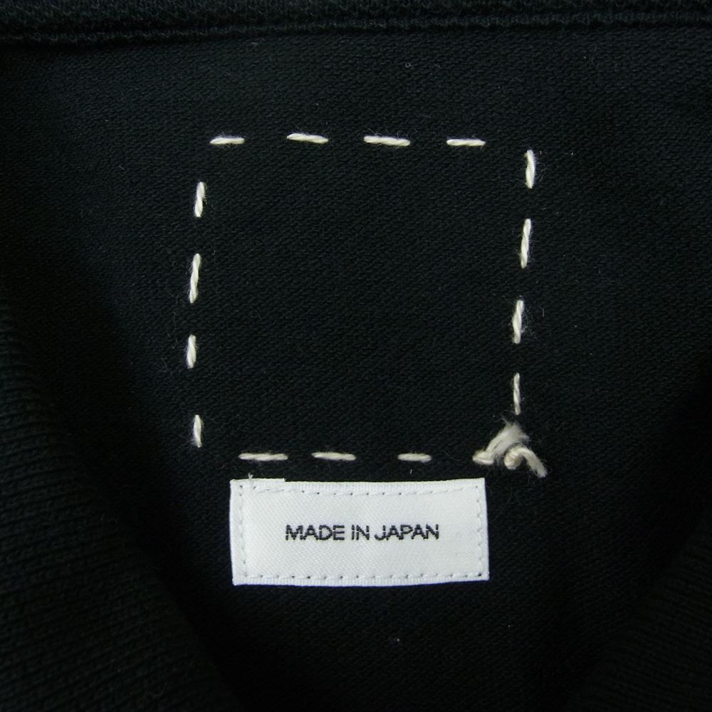 VISVIM ビズビム 23SS JUMBO WELLER S/S 0123105010022 半袖ポロシャツ ブラック系 4【新古品】【未使用】【中古】