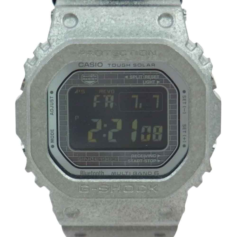 G-SHOCK ジーショック GMW-B5000PS-1JR 40th Anniversary RECRYSTALLIZED SERIES 40年記念限定モデル 20気圧防水 腕時計 シルバー系【新古品】【未使用】【中古】