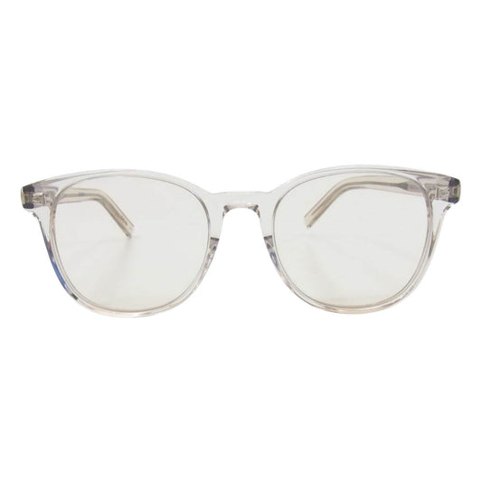 SAINT LAURENT サンローラン SL 527 ZOE 005 スクエア クリア フレーム サングラス 眼鏡 アイウェア クリア系 52□19 145【中古】