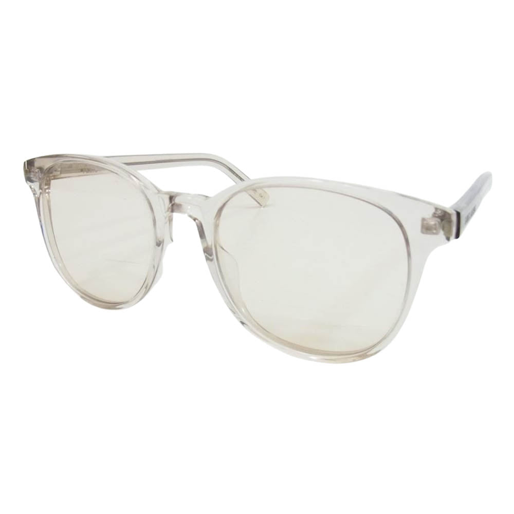 SAINT LAURENT サンローラン SL 527 ZOE 005 スクエア クリア フレーム サングラス 眼鏡 アイウェア クリア系 52□19 145【中古】