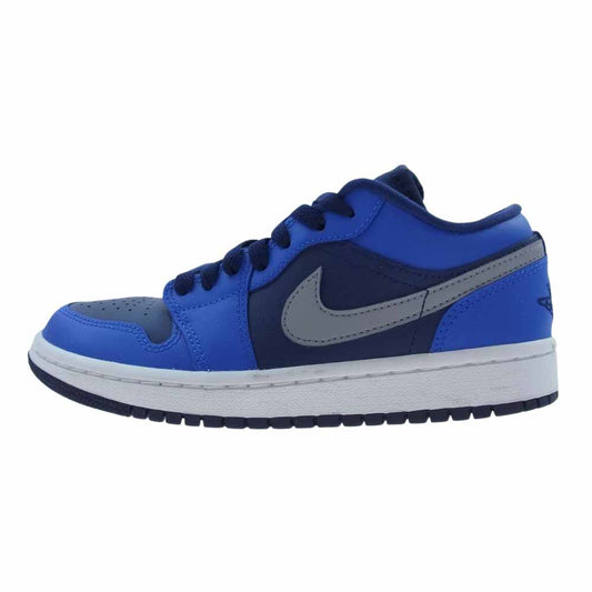 NIKE ナイキ DC0774-400 WMNS Air Jordan 1 Low Game Royal ウィメンズ エアジョーダン1 ロー ゲーム ロイヤル スニーカー ブルー系 22.5cm【中古】