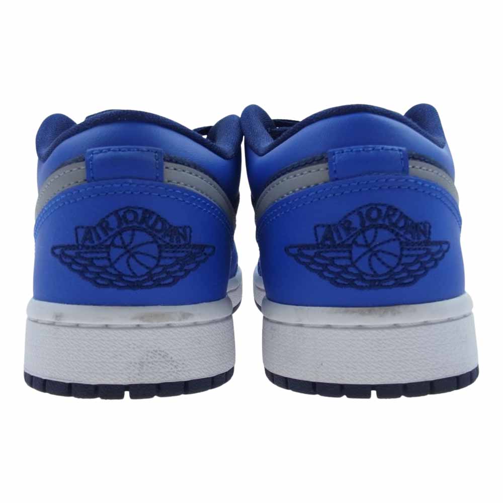 NIKE ナイキ DC0774-400 WMNS Air Jordan 1 Low Game Royal ウィメンズ エアジョーダン1 ロー ゲーム ロイヤル スニーカー ブルー系 22.5cm【中古】