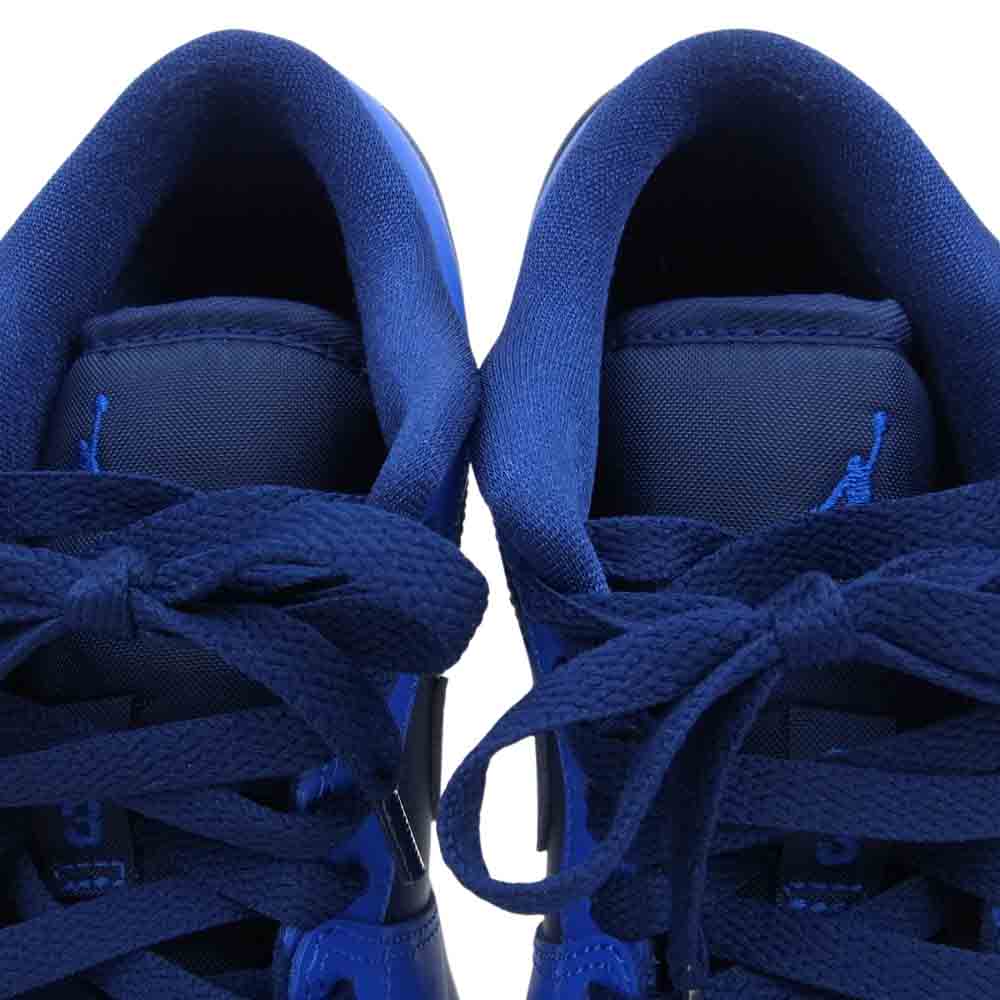 NIKE ナイキ DC0774-400 WMNS Air Jordan 1 Low Game Royal ウィメンズ エアジョーダン1 ロー ゲーム ロイヤル スニーカー ブルー系 22.5cm【中古】