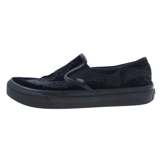 VANS バンズ × DELUXE デラックス SLIP-ON スリッポン ブラック系 26.5cm【中古】