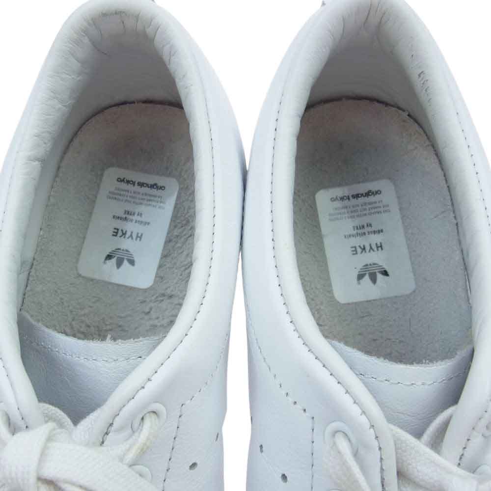 adidas アディダス B26101 by HYKE ハイク スタンスミス ハイレット スニーカー ホワイト系 25.5cm【中古】
