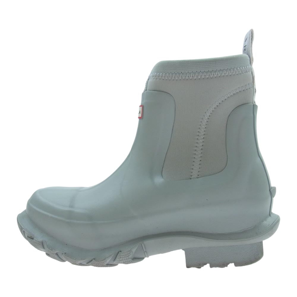 Stella McCartney ステラマッカートニー 596450 × HUNTER ハンター レイン ブーツ グレー系 UK6【中古】