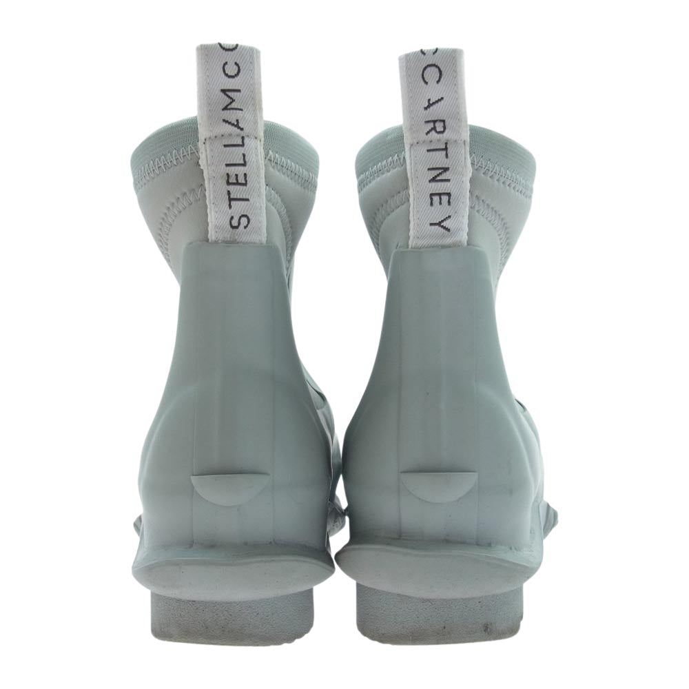 Stella McCartney ステラマッカートニー 596450 × HUNTER ハンター レイン ブーツ グレー系 UK6【中古】