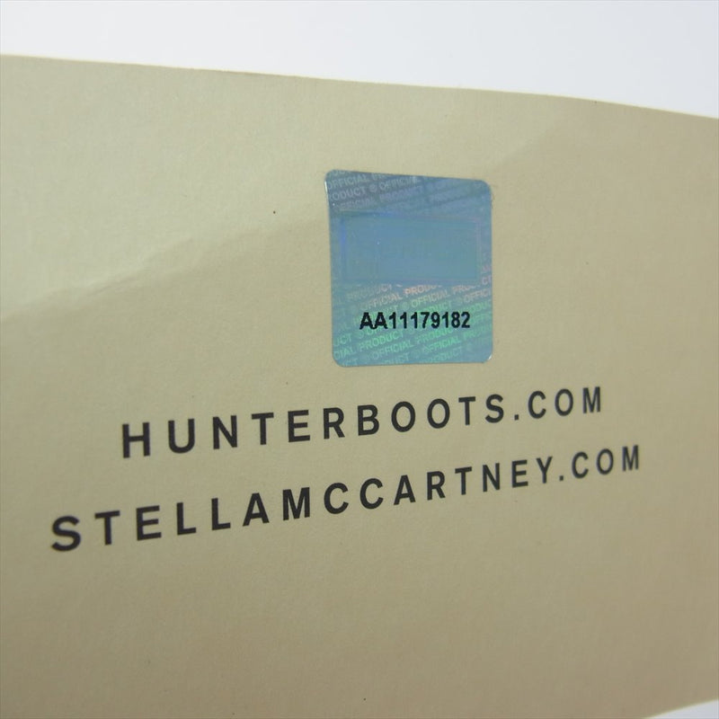 Stella McCartney ステラマッカートニー 596450 × HUNTER ハンター レイン ブーツ グレー系 UK6【中古】