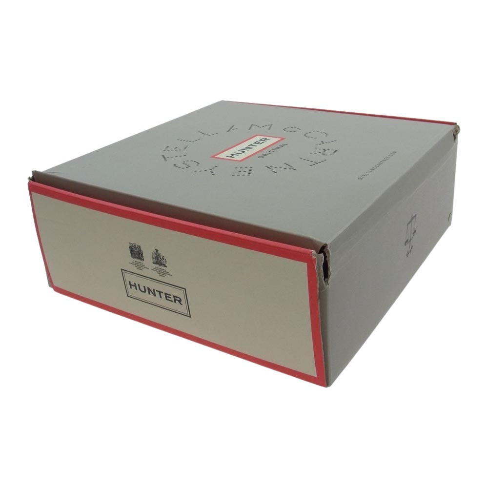 Stella McCartney ステラマッカートニー 596450 × HUNTER ハンター レイン ブーツ グレー系 UK6【中古】