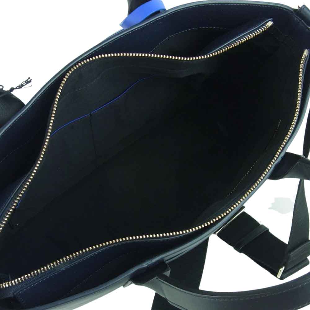 Paul Smith ポール・スミス PSN981 2way トートバッグ ショルダーバッグ 中国製 ネイビー系【極上美品】【中古】