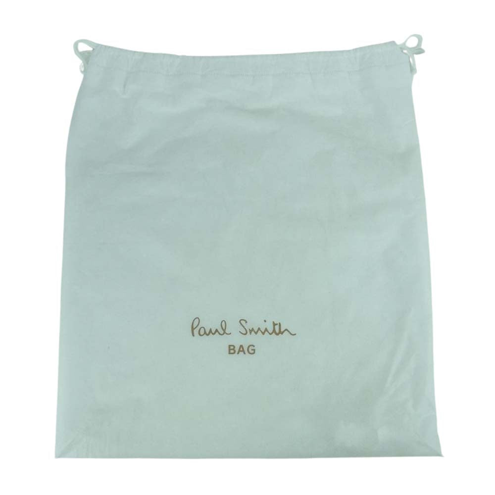 Paul Smith ポール・スミス PSN981 2way トートバッグ ショルダーバッグ 中国製 ネイビー系【極上美品】【中古】