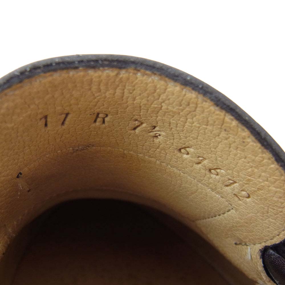 Paraboot パラブーツ 099413 REIMS ランス MARCHE コイン ローファー レザー シューズ MARRON マロン LIS CAFE リスレザー カフェ ダークブラウン系 7.5【中古】