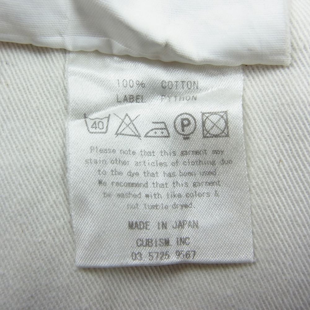 VISVIM ビズビム FLUXUS DENIM 03R フルクサス デニム パンツ インディゴブルー系 34【中古】
