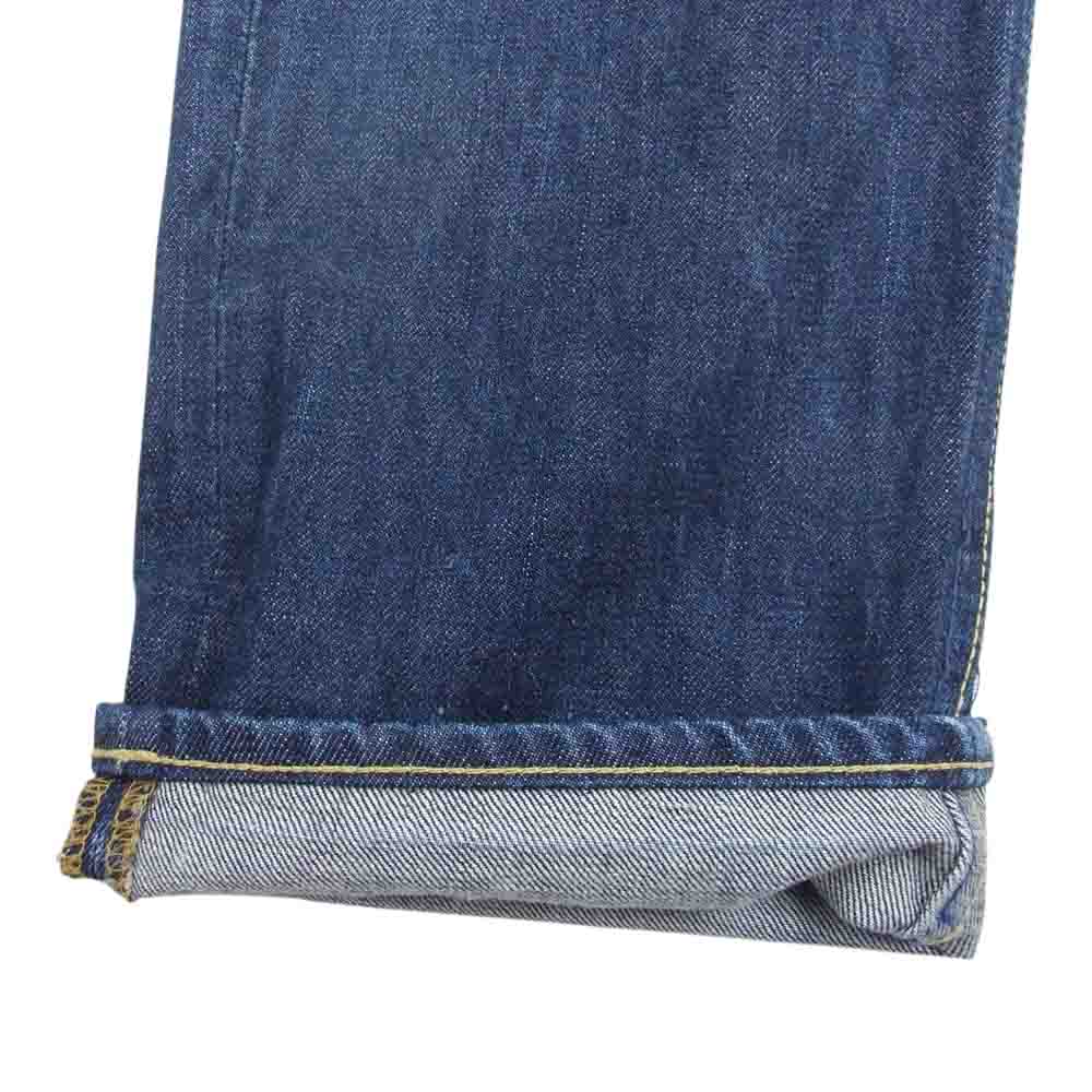 VISVIM ビズビム FLUXUS DENIM 03R フルクサス デニム パンツ インディゴブルー系 34【中古】