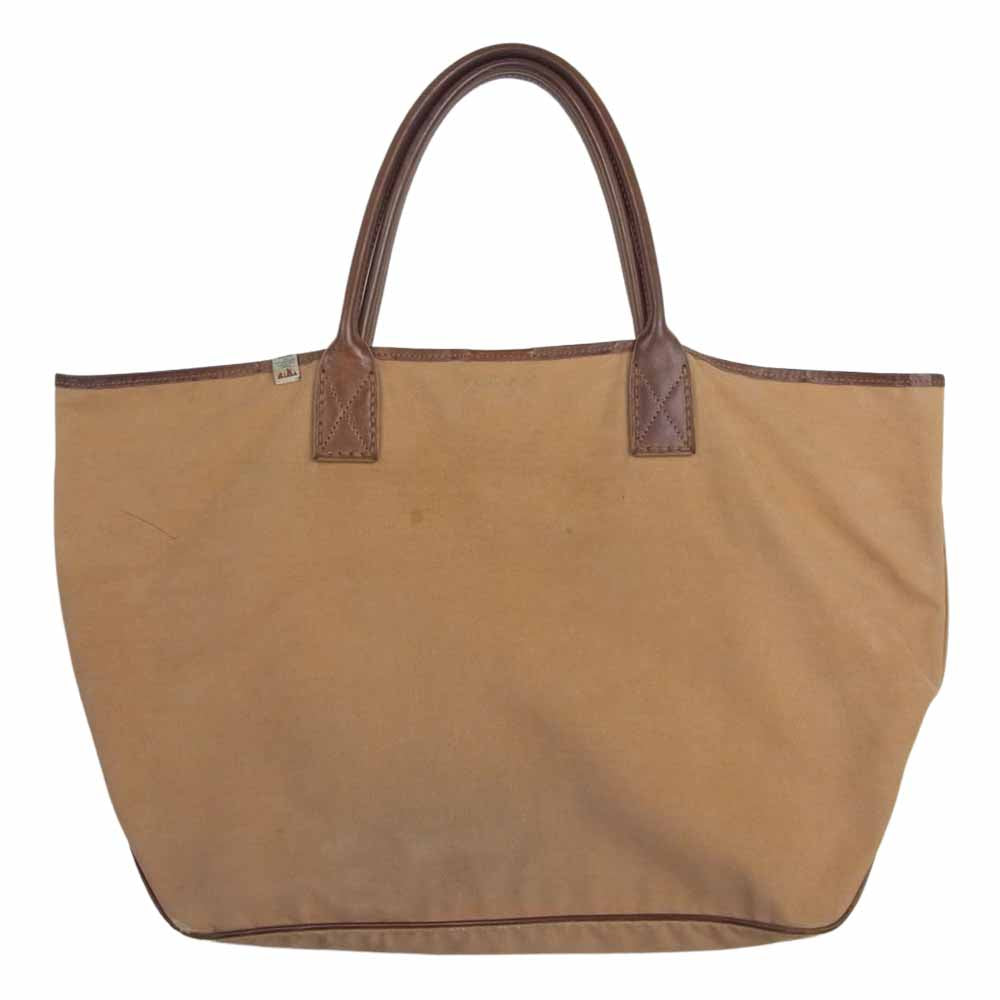VISVIM ビズビム HOMER TOTE CANVAS キャンバス ホーマー トート バッグ ベージュ系【中古】