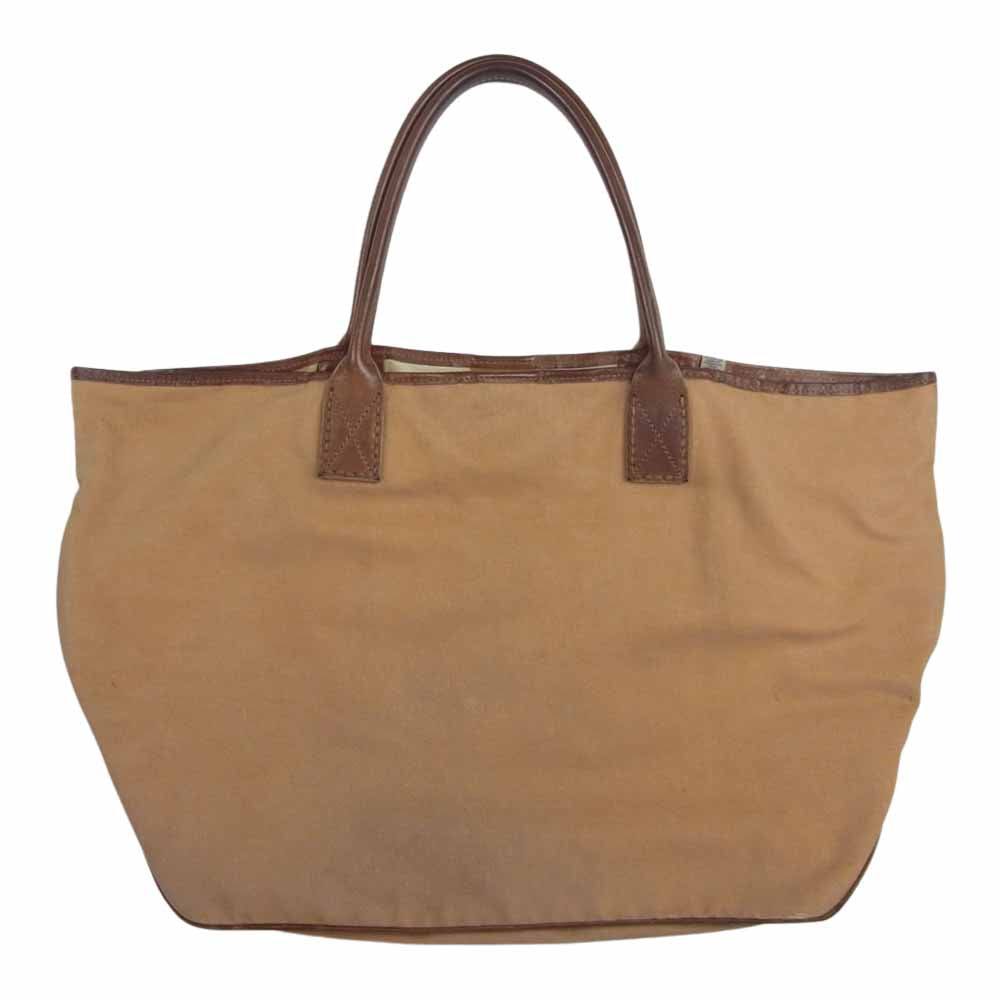 VISVIM ビズビム HOMER TOTE CANVAS キャンバス ホーマー トート バッグ ベージュ系【中古】