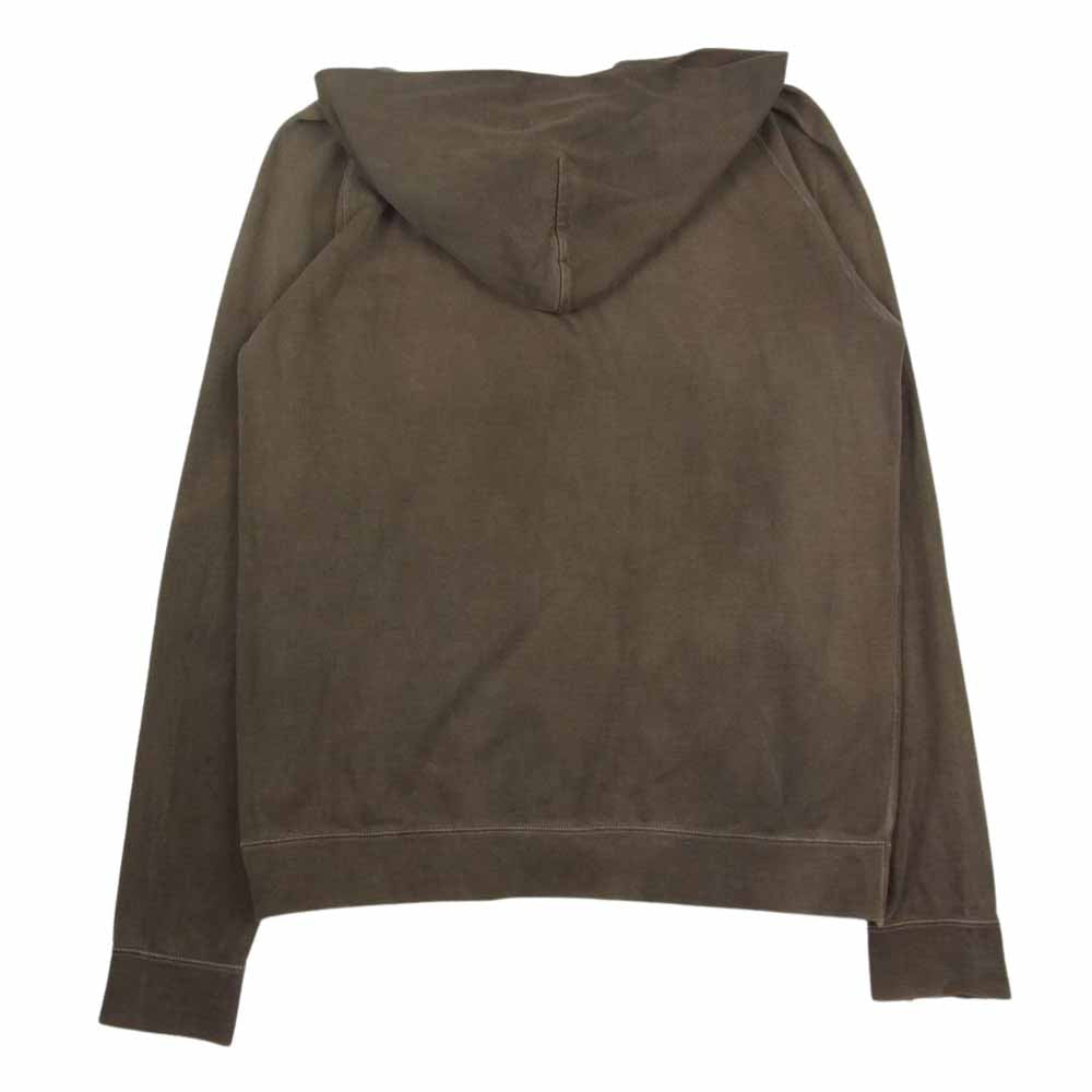 VISVIM ビズビム 14SS 0114105010021 MUD HOODIE F.Z. (GIZA) マッド フーディー ジップ パーカー カーキ系 2【中古】