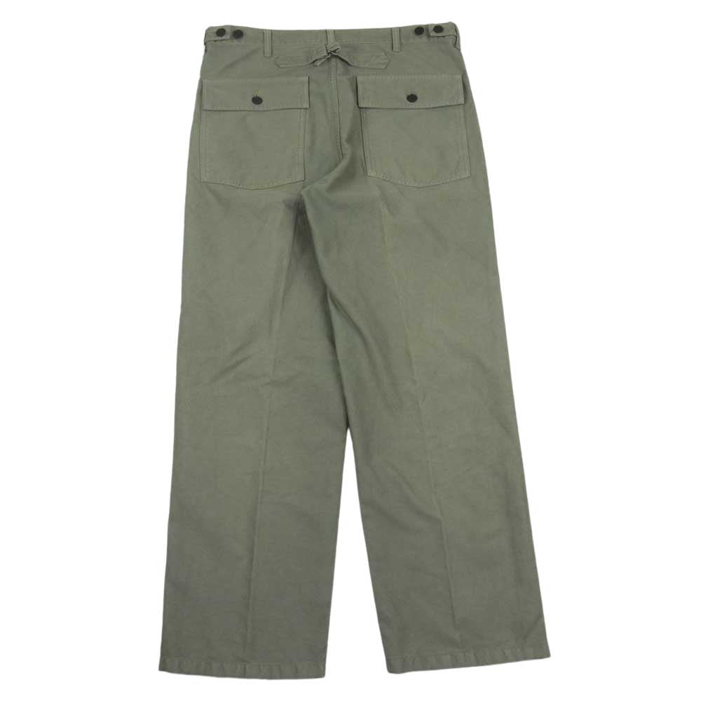 VISVIM ビズビム 22SS 0122105008014 ALDA PANTS アルダ シンチバック ベイカー パンツ カーキ系 3【中古】