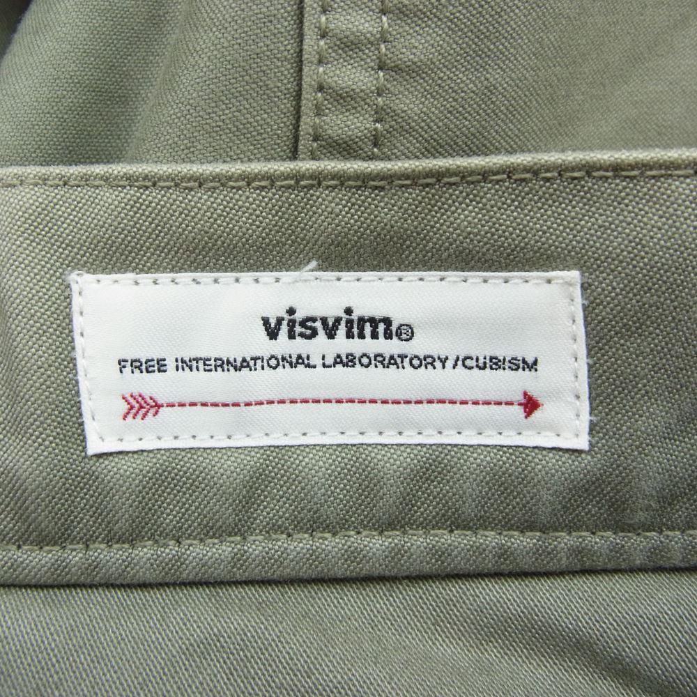 VISVIM ビズビム 22SS 0122105008014 ALDA PANTS アルダ シンチバック ベイカー パンツ カーキ系 3【中古】