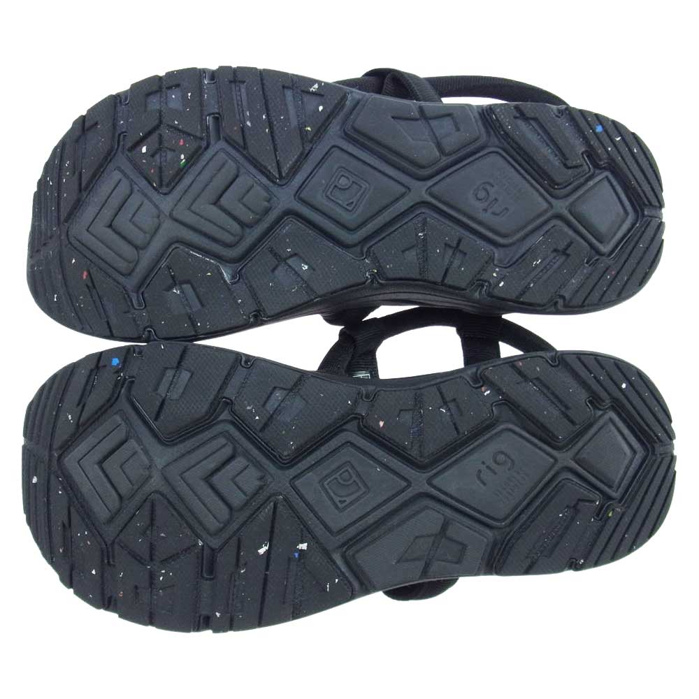 nonnative ノンネイティブ NN-F4255BL9 × rig リグ KAMBA カンバ ストラップ サンダル ブラック系 27cm【極上美品】【中古】