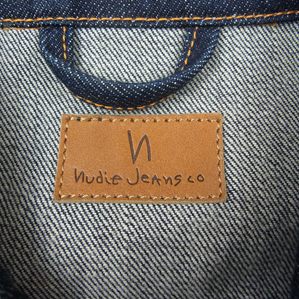 Nudie Jeans ヌーディージーンズ BILLY ビリー デニム ジャケット DRY SUPER BLUE インディゴブルー系 S【中古】