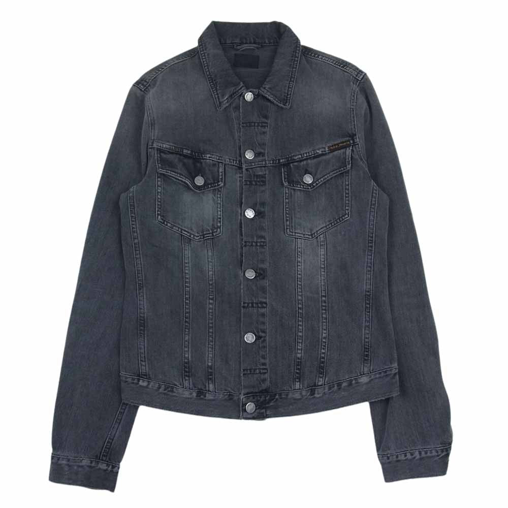 Nudie Jeans ヌーディージーンズ BILLY ビリー ブラック デニム ジャケット ブラック系 M【中古】