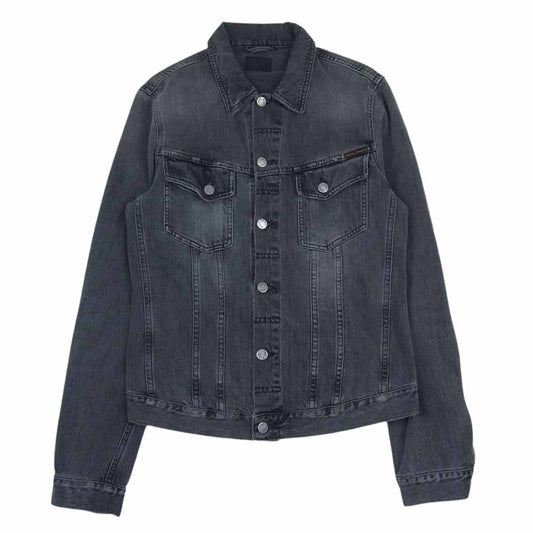 Nudie Jeans ヌーディージーンズ BILLY ビリー ブラック デニム ジャケット ブラック系 M【中古】
