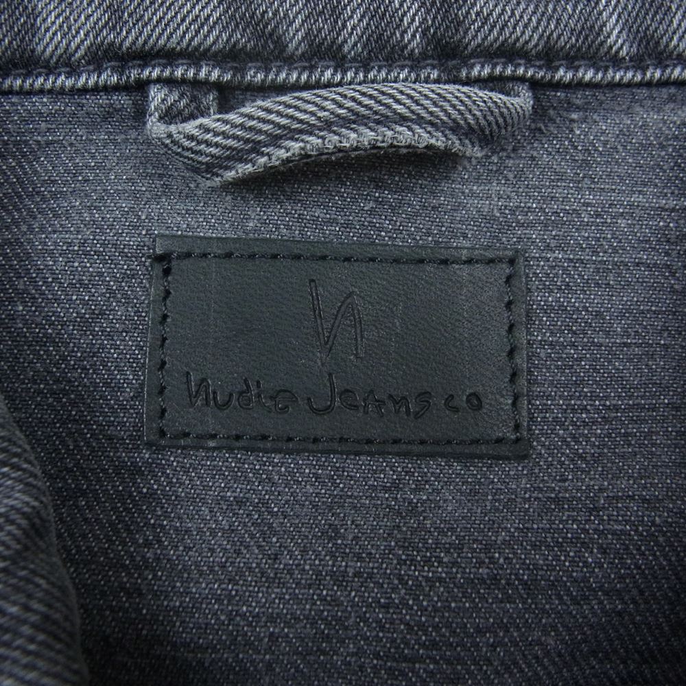 Nudie Jeans ヌーディージーンズ BILLY ビリー ブラック デニム ジャケット ブラック系 M【中古】