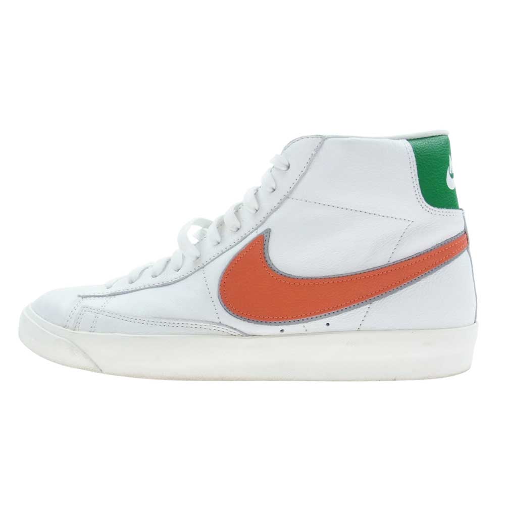 NIKE ナイキ CJ6101-100 STRANGER THINGS ストレンジャーシングス HAWKINS HIGH PACK BLAZER ホーキンス ハイ パック ブレーザー スニーカー ホワイト系 レッド系 グリーン系 28【中古】