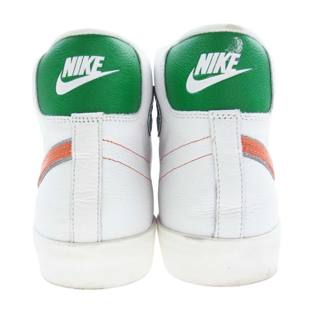 NIKE ナイキ CJ6101-100 STRANGER THINGS ストレンジャーシングス HAWKINS HIGH PACK BLAZER ホーキンス ハイ パック ブレーザー スニーカー ホワイト系 レッド系 グリーン系 28【中古】