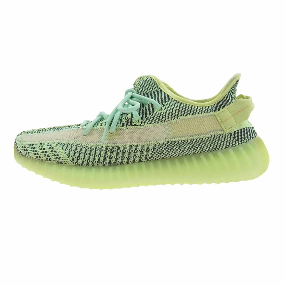 YEEZY BOOST イージーブースト FW5191 adidas アディダス 350 V2 YEEZREEL イーズリール ライトグリーン系 27.5【新古品】【未使用】【中古】
