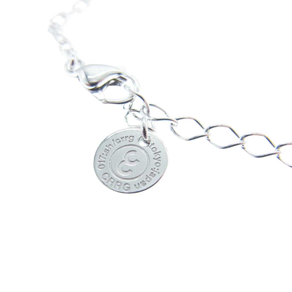 キャリアリング × BLACK EYE PATCH ブラック アイ パッチ HANDLE WITH CARE BRACELET ハンドル ウィズ ケア ブレスレット シルバー系【極上美品】【中古】