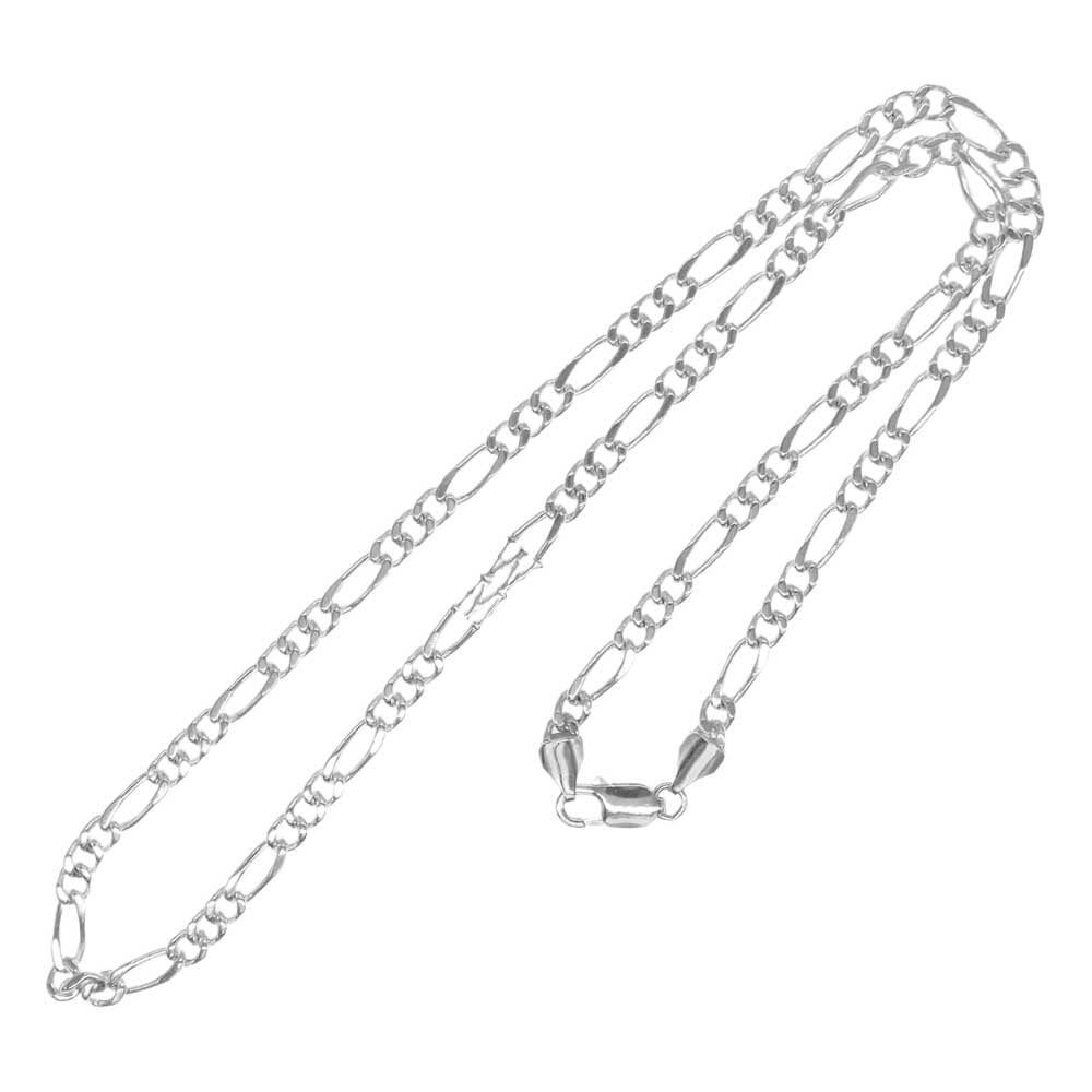 キャリアリング WM-CR-NL01 × WACKO MARIA ワコマリア GUILTY PATIES 33 ギルティーパーティーズ33 フィガロチェーン ネックレス シルバー系【極上美品】【中古】