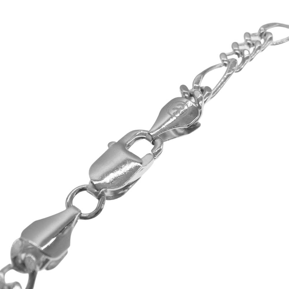 キャリアリング WM-CR-NL01 × WACKO MARIA ワコマリア GUILTY PATIES 33 ギルティーパーティーズ33 フィガロチェーン ネックレス シルバー系【極上美品】【中古】