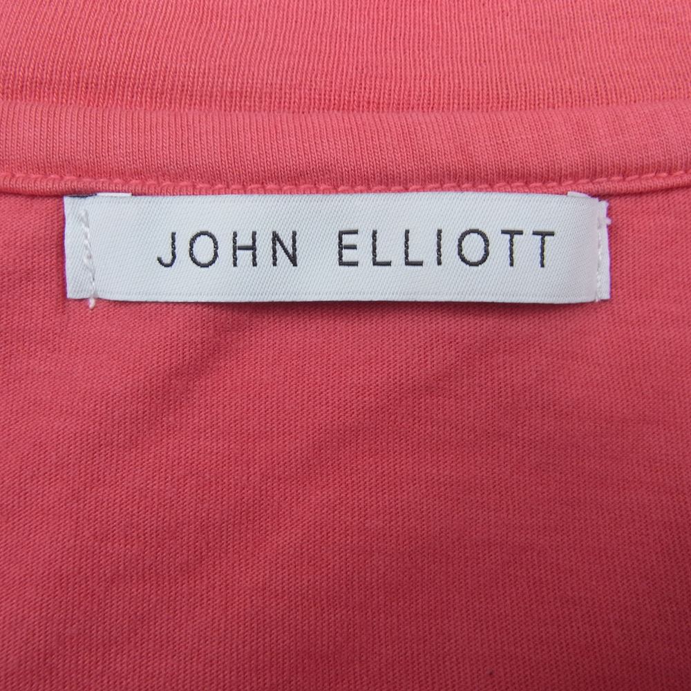 JOHN ELLIOTT 半袖 Tシャツ カットソー レッド レッド系 2【中古】