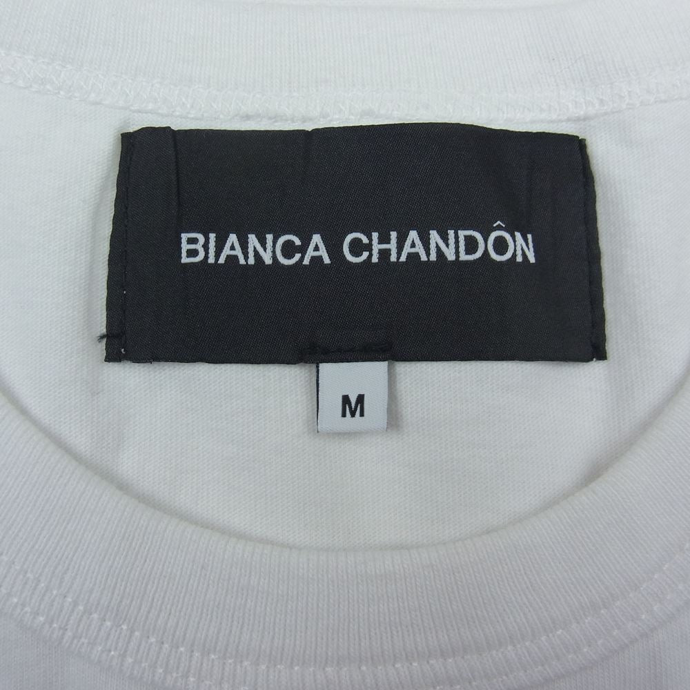 ビアンカシャンドン LOVER フェルト Tシャツ ホワイト系 M【中古】